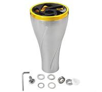Per Daiwa Per Stella Per Stradic Per Twin Power Casting Reel In Lega di Alluminio Manopola di Potenza Con Cuscinetti Chiave Guarnizione Vite Nero Rosso Argento Grigio 36mm (oro grigio)