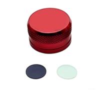 Per Daiwa per TATULA TW 200 Aggiornamento Pomello del Freno Set con 2 Guarnizioni per Mulinello Baitcasting, Design in Alluminio CNC (rosso)