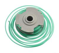 Per decespugliatore Flymo Contour 500E 580E 650E 5000E - Bobina e linea di ricambio resistenti, design con alimentazione automatica, tappo protettivo, facile installazione (1 confezione)
