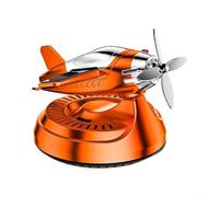 per decorazione Auto Aereo Rotante Profumo Naturale per decorazione(Orange) | per materiale ABS , per sicuro per interni auto, finitura elegante nera rossa arancio, installazione immediata