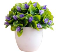 Per Decorazione Casa Vaso Fiori Cuore Ananas Artificiale con Camelia Plastica Bl