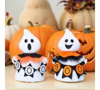 Per decorazioni natalizie nane per Halloween, leggere e facili da organizzare per uno stile creativo (A)