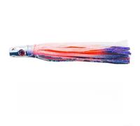 Per Deep Sea Trolling Lure 55g Testa di Rame con Glow Squid Skirt per Octopus Marlin Big Game Fishing 17cm (07#)