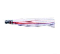 Per Deep Sea Trolling Lure 55g Testa di Rame con Glow Squid Skirt per Octopus Marlin Big Game Fishing 17cm (05#)