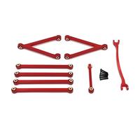 Per Defender Per Range Per Rover Per Discovery Per FMS FCX24M Per Camel Cup D90 D110 1/24 Kit Tirante In Metallo Accessori Auto RC Ricambi RC