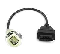 Per diagnostica 4 pin a cavo Obd2 - adattatore OBD Motorrad 4 Polig Obd2 a 4 pin diagnostico adattatore cavo moto rilevamento guasti parti di ricambio per moto o simili strumenti di riparazione auto