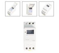 Per DIN Rail Interruttore Relè Temporale con Display LCD di Facile Lettura per