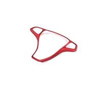 Per Discovery 5 Per LR5 2017 2018 Auto Lega Di Alluminio Manopole Aria Condizionata Audio Cornice Cerchio Trim 4 Pezzi Set Accessori Interni Copertura Bocchetta Condizionata Dell'auto(Matte Red)