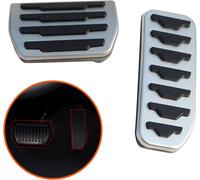 per Discovery Sport 2015-2018 Car Fuel Gas Pedale Del Freno Cover Trim for RR Ev