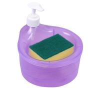 Per Dispenser Di Sapone: Porta Spugna, Dispenser Per Sapone Da Bucato, Liquido 2 In 1, Spugna, Organizer Per Detersivo Per Per Lavelli Da Cucina, Pulizia Del Piano Di Lavoro E