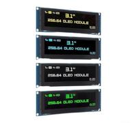 Per display OLED da 3,12" 256x64 Pixel con driver SSD1322 parallelo 6800/8080 e per comunicazione SPI per integrazione MCU (bianco)