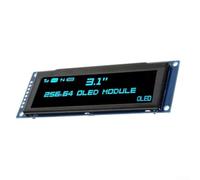 Per display OLED da 7,92 cm 256x64 pixel con driver SSD1322 parallelo 6800/8080 e per comunicazione SPI per integrazione MCU (blu)