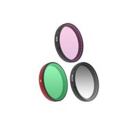 per DJ I Azione 5 Pro/4/3 Filtro Regolabile CPL ND64 Dimming Specchio ND8/PL Filtro Drone Camera Lens (MCUV+CPL+ND8)