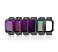 Per DJI FLIP Multi Filter Set progettato per registi aerei con robusto rivestimento antigraffio e resistente alla polvere (sei set di filtri)