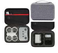 per DJI Innovations Neo Fly More Combo Accessory Carrying Case, Borsa da viaggio portatile in EVA, compatibile con telecomando RC-N3, doppia batteria, hub di ricarica (Grigio e nero)