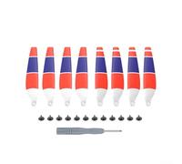 Per DJI Mini 4/3 Pro 8pcs eliche di ricambio realizzate con materiale PC per volo affidabile e vestibilità precisa (D)
