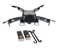 Per DJI Mini 5 Pro faro di Navigazione Notturna, Supporto Leggero e Regolabile per Luce di Riempimento a LED, Torcia per Drone Mini 5 Pro, Illuminazione di Volo Sicura (2 pezzi)