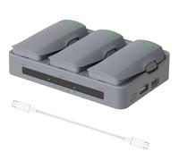 Per DJI NEO 2 Caricabatterie a Tripla Porta PD65W Dock di Ricarica Rapida Batteria, Batterie Drone NEO 2 Gestione Intelligente Dello Spazio di Archiviazione HUB di Manutenzione