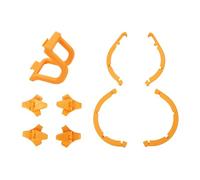 Per DJI NEO 2, kit di protezione completo per drone, copertura protettiva antigraffio, carrello di atterraggio pieghevole, accessori (Arancione)