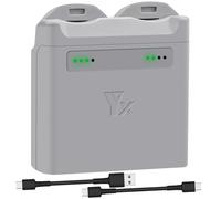 Per DJI Neo XY Caricabatterie a 2 canali Gestore di carica della batteria (grigi