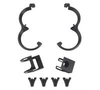 Per DJI NEO2 Kit di protezione dell'elica con anelli in PC progettati per un'integrità strutturale costante in uso (nero)