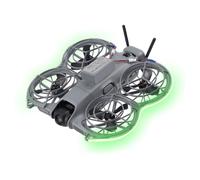 Per DJI Neo2 Luce Notturna con Cinturino, Decorazione di Sicurezza, Lampada al Neon Impermeabile Regolabile, Luce LED ad Alta Luminosità Fai Da Te per Drone Neo 2 (Verde)