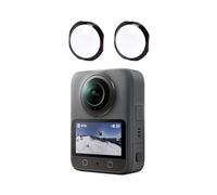 Per DJI Osmo 360 Protezione in Vetro Ottico per Obiettivo, Antigraffio e Antiurto, Copriobiettivo in Policarbonato per Fotocamera Panoramica Osmo 360 (Vetro)