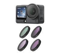 Per DJI Osmo Action 6 Set di Filtri ND e CPL UV a Densità Neutra ND8/16/32, Filtri Antiriflesso BlackMist1/4, Protezione per Obiettivo Osmo ACTION 6 (CPL ND8 ND16 ND32)