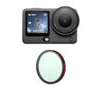 Per DJI Osmo ACTION 6 Set di Filtri Ottici CPL, Polarizzazione, Dimmer, Diffusione ND16/32/64 UV, Riduzione Della Luce, Fotocamera Sportiva, Protezione per Obiettivo Osmo ACTION 6 (CPL)