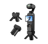 Per DJI Osmo Pocket 3 Mini Treppiede Portatile a Sgancio Rapido, Stabilizzatore da Tavolo, Base di Espansione per Fotocamera Sportiva OSMO POCKET3 con Porta di Ricarica TYPE-C