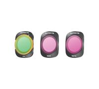 Per DJI OSMO POCKET3 Filtro magnetico regolabile in metallo CPL ND256 Polarizzatore ND64/PL Lente di ripresa dell'acqua Vetro ottico (CPL+ND8+ND16)