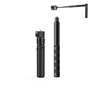 Per DJI OSMO360 Treppiede Rotante Selfie Stick Portatile, Impugnatura Leggera, Viti di Espansione da 1/4", Supporto Compatibile con 360 X4 X5 (Impugnatura girevole+Selfie Stick 120cm)