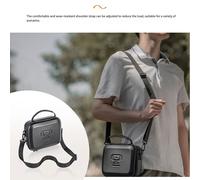 Per DJI Pocket 3 Borsa da Trasporto Impermeabile Elegante Design PU con Facile A