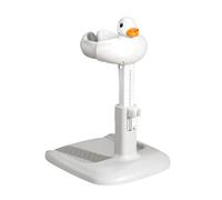 per doccia per bambini - Supporto per vasca da bagno, Dispositivo portatile antiscivolo, ad altezza regolabile, 46x40x55-65 cm | Assistente bagno seduto per bambini, ragazzi e ragazze,