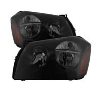 Per Dodge 05-07 Magnum Nero Alloggiamento Fumo Lente Ricambio Fari Se Sxt