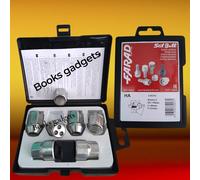 PER DODGE AVENGER DAL 3/2008> KIT DADI ANTIFURTO FARAD CERCHI IN LEGA ORIG