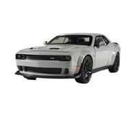 Per Dodge Challenger Hellcat 1:32 Modello Di Auto In Metallo Con Suono E Luce Decorazione Per La Casa Regalo Di Compleanno(Gray)