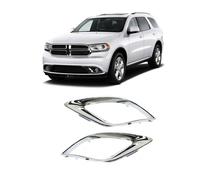 Per Dodge Durango 14-20 Coppia coperchio fendinebbia paraurti anteriore laterale