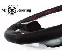 Per Dodge Durango MK1 97 + Perforata Volante IN Pelle Cover Rosso Doppio STT