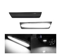 Per Dodge Per Challenger 2008-2014 Per Caricabatterie 2011 2012 2013 2014 Auto 36-SMD Rosso 12V Indicatore Laterale Posteriore Lampade indicatori direzione(2 Front Smoked white)
