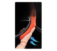 Per Dodge Per Challenger Per Charger Per Durango Per Ram 1500 Per Hornet Per Sxt Per Hellcat Per Citadel Coprivolante Antiscivolo A Scatto Protettore Volante Auto(Mocha)