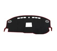 Per Dodge Per Charger 2008-2010 Tappetino Protettivo Per Cruscotto Antiriflesso Parasole Accessori Interni Auto Con Guida A Sinistra Dashmat Cruscotto Cover(RHD Red with Hole)