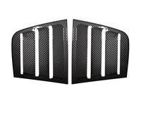 Per Dodge Per Charger 2011-2021 Feritoie Finestrini Laterali Prese D'aria Tende Copertura Visiera parasole auto(Fibra di carbonio)