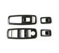 Per Dodge Per Charger Per Durango 2011 2012 2013 2014 2015 2016-2020 4 Pezzi In Fibra Di Carbonio Stile Interno Alzacristalli Interruttore Copertura Trim Adesivi Decorative