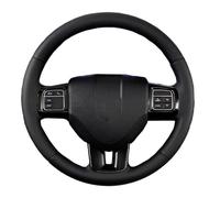 Per Dodge Per Grand Per Caravan Per Journey Per Avenger Per Durango Coprivolante Per Auto In Pelle Resistente All'usura Copri Volante per Auto(Bk red)