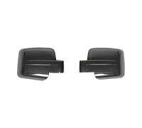 Per Dodge Per Nitro 2007-2012 ABS Copri specchietti retrovisori Maniglie delle porte per coperture decorative cromate(Carbon)