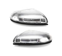 Per Dodge Ram 1500 2500 20092010 2011 2012 2013 2014-2018 2PCS Sequenziale LED Specchio Laterale Indicatori Di Direzione Luce Pozzanghera Indicatore Direzione LED (Colore : Transparent Shell)