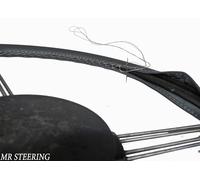 Per Dodge / Renault 50 Serie Grigio Scuro Volante IN Pelle Cover 1979-1993