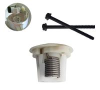 Per Dometic 385236096 Cartuccia a molla WC con tappo estremit?? bianco e 2 bullo