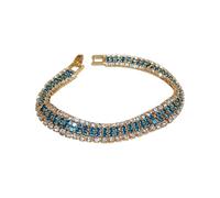 Per Donna Bracciale Gioielli uno stile europeo e americano alla moda ed elegante, testimoniando un acuto senso del design. È un accessorio versatile per braccialetto impilabile gioielli, Taglia unica